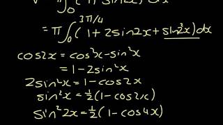 CCEA C4 2016 Q7 Volume of Revolution