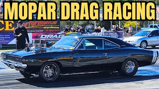 Mopar Muscle Drag Racing | Mopar Sunday 2025 Willowbank Raceway | Burnouts
