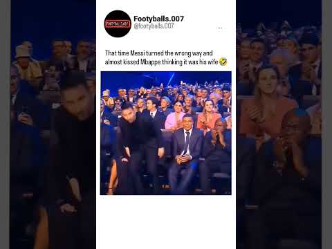 Messi almost kissed