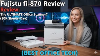 Fujitsu fi-8170 Review: The ULTIMATE Office Scanner? (10K Sheets/Day)