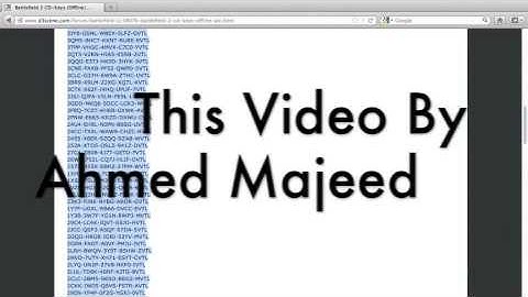 Battlefield 2 key code link