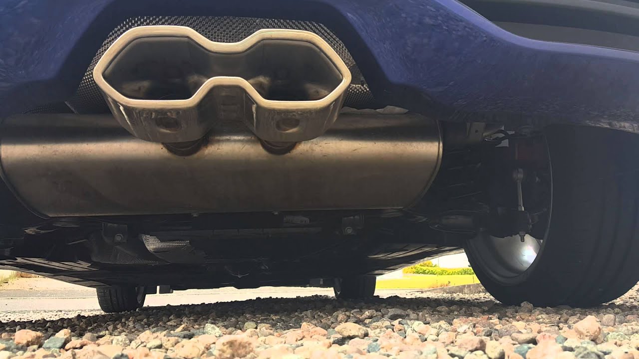 2016 Ford Focus ST TDCI Exhaust - YouTube