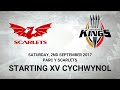 Scarlets v Southern Kings team announcement