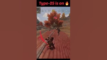 Type25 is On 🔥 ( Squad Wipe ) in BR | COD Mobile #Shorts #viralshort #codmobile