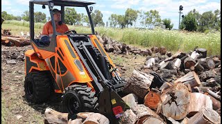 Cast Mini Loader 28T - Reaction and Test Drive by Tree Care Machinery - Bandit, Hansa, Cast Loaders 1,588 views 1 year ago 1 minute, 38 seconds