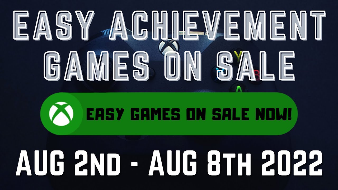 Easy Achievement Games On Sale This Week 