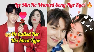 😱 Lee Min Ho Once Revealed His Feelings About Song Hye Kyo — Fans Still Remember!