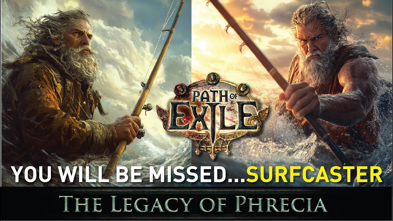 You will be missed...【Surfcaster】! Here's a throwback to our【Top 3 Phrecia Surfcaster Builds】! 3.25