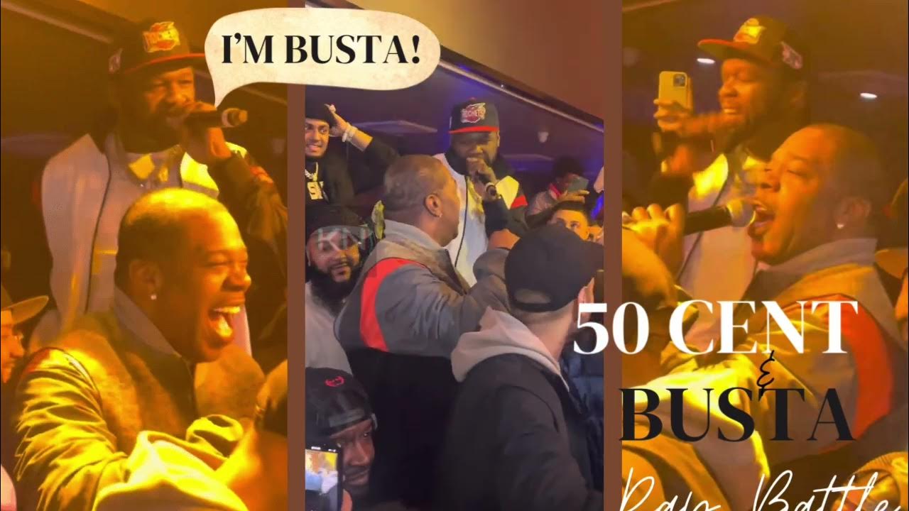 50 Cent Paying Respects To Busta