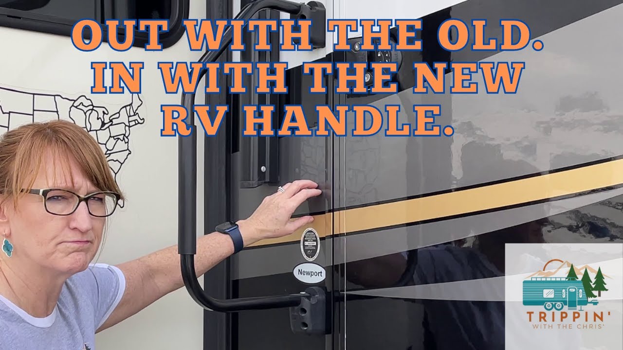 Extended Rv Handle Why and how we installed our new extended RV door handle. - YouTube