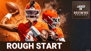 ROUGH START: Deshaun Watson STRUGGLES On Day 1 of Cleveland Browns Camp | Grant Delpit GETS PAID
