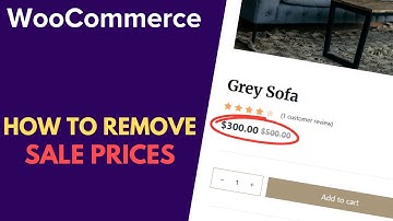 WooCommerce: How to Remove Sale Price on Simple and Variable Products | WordPress Tutorial