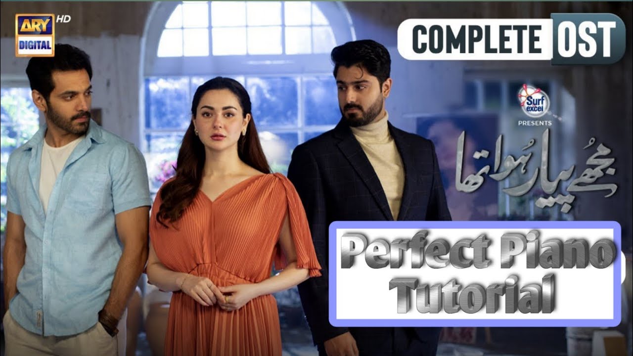 Mujhe Pyaar Hua Tha Ringtone on Piano | COMPLETE OST 🎶 Kaifi Khalil | ARY Digital | Piano Tutorial