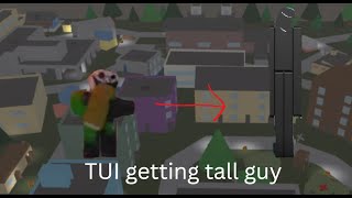 TUI getting tall guy