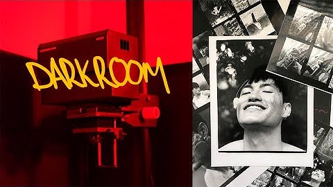 Darkroom Printing a Model Test Shoot