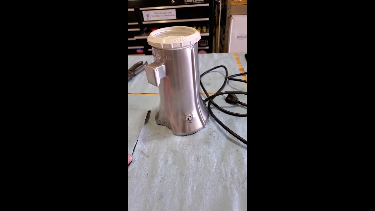 Fixing a vintage KitchenAid coffee grinder YouTube