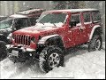 NO CHAINS    Jeeps chasing a snow storm at MET