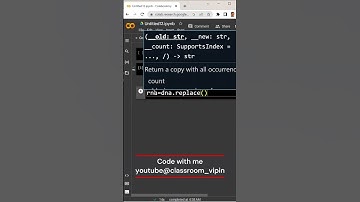 Transcribing DNA to RNA ? #python #VipinsClassroom