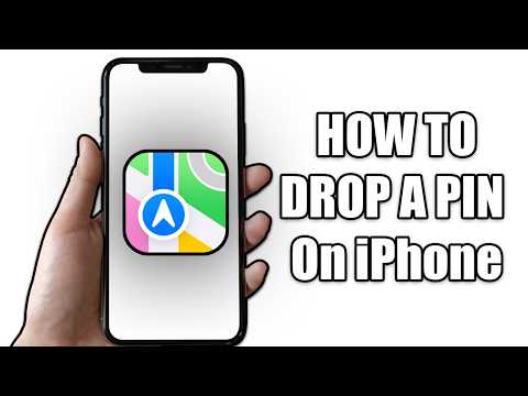 How to Drop a Pin on iPhone (Step-by-Step 2026)