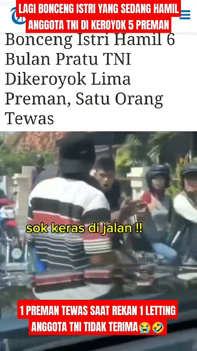 1 BATALYON TNI NGAMUK!! 1 PREMAN TEW45 DI SIKAT TNI😭🤣 #tni #tnidihatirakyat #news #tniad
