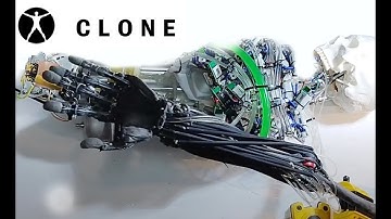 Clone Robotic Arm V12 Final Version + Powering Supply As A Torso