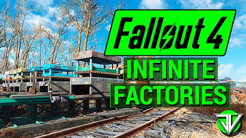 FALLOUT 4: Build INFINITE FACTORIES with Manufacturing Extended! (Best Contraptions DLC Mod!)