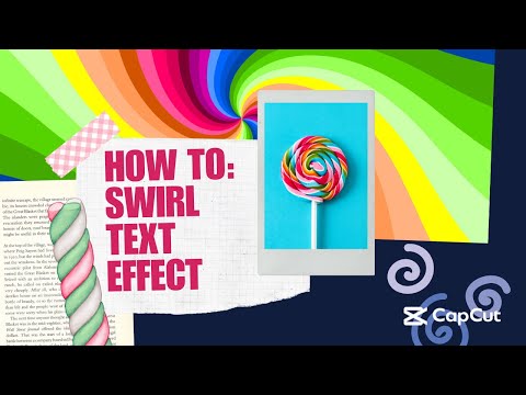 [NEW UPDATE] How to Simply Create Swirl Text Effect on CapCut Desktop? Text Effect on CapCut!