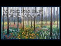 A Bloom of Hope: Flowers After a Wildfire Prophetic Acrylic Painting