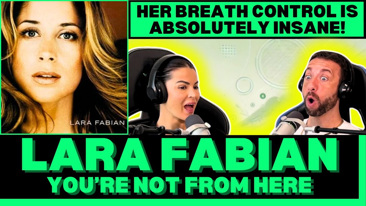 SHE HELD THAT NOTE FOREVER! First Time Hearing Lara Fabian - You're Not From Here Reaction!