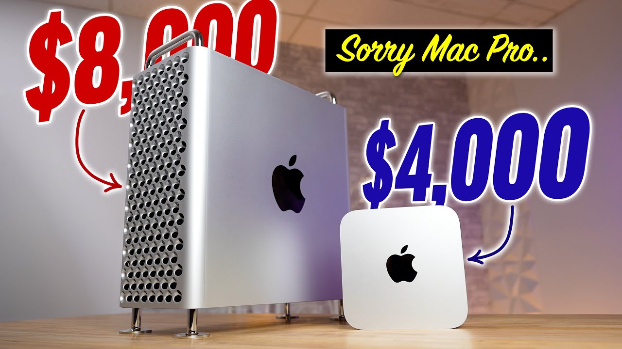 M2 Ultra Mac Pro vs Mac Studio Test: Did Apple TROLL us? 