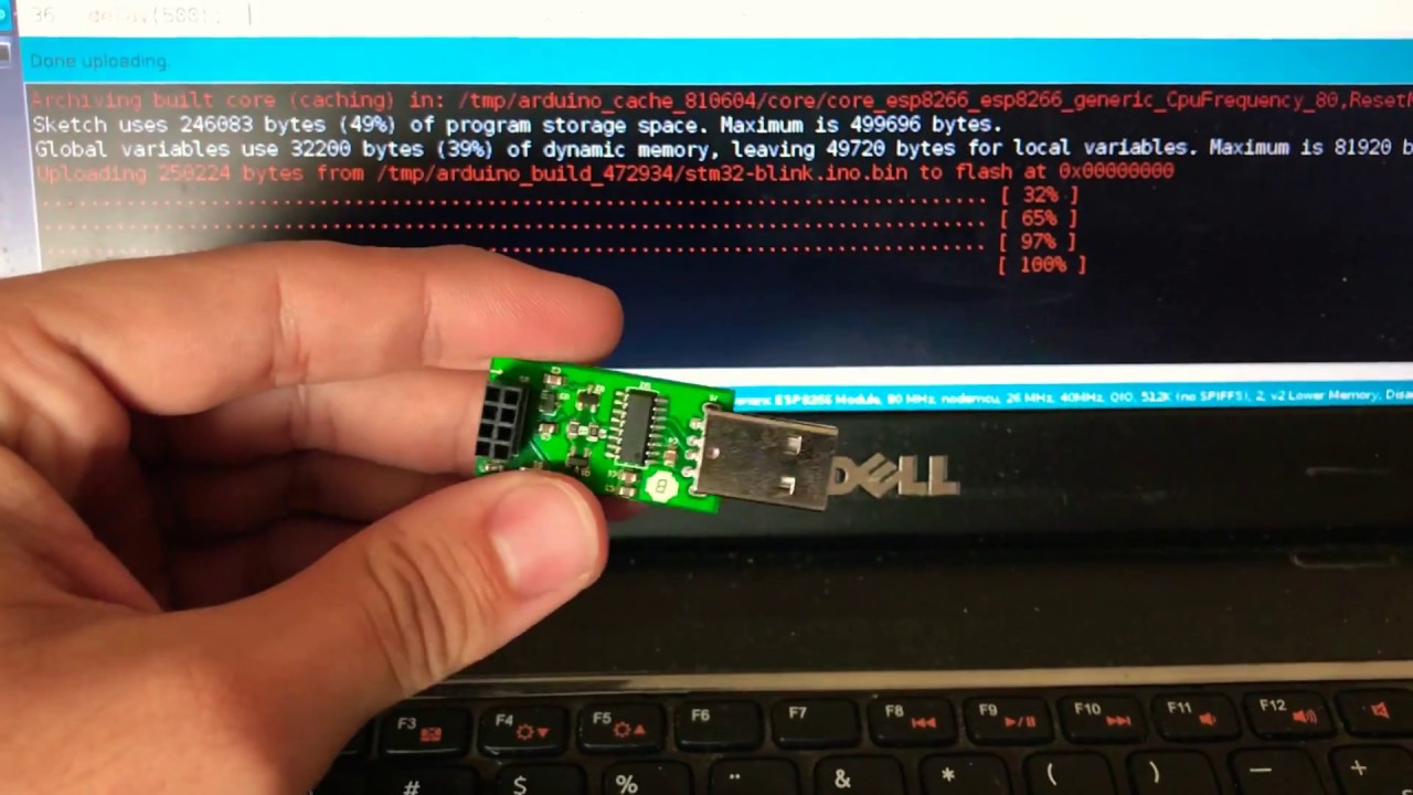 Como programar ESP8266 com Gravador USB na IDE Arduino