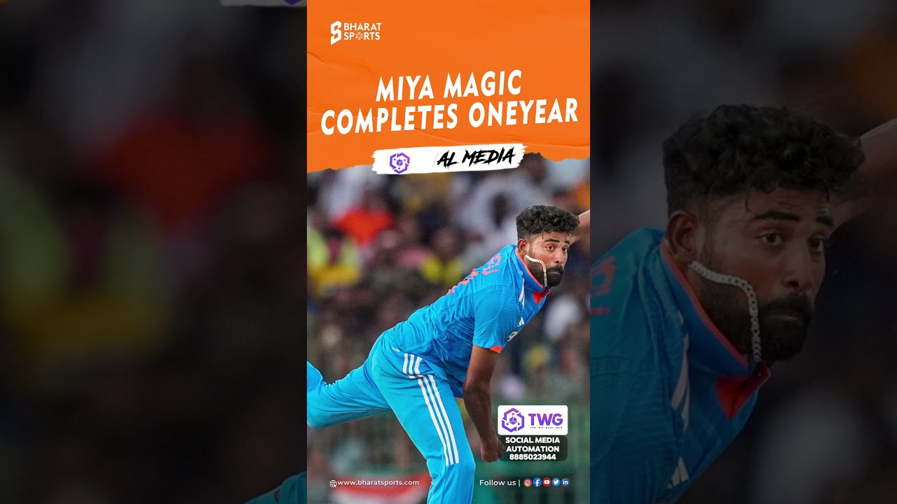 It’s been a year for Mia Magic | Sports News English | Bharat Sports