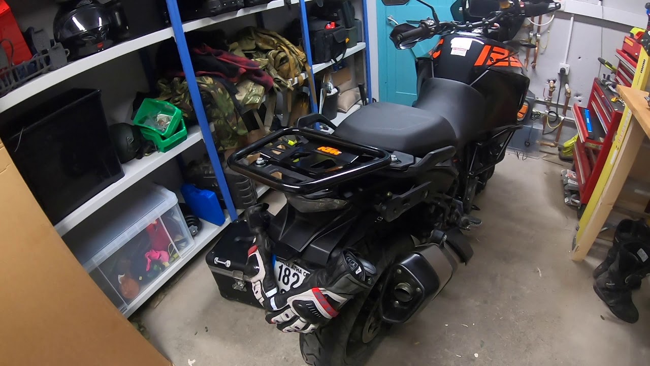 KTM 1290 Super Adventure - Touratech Zega Pro 2 Cases - YouTube