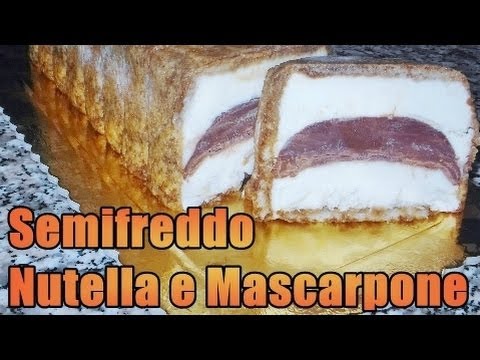 Semifreddo mascarpone e nutella