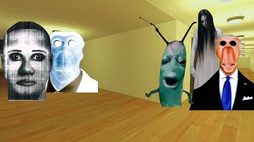 OBUNGA VS PLANKTON VS NEXTBOTS IN LIMINAL HOTEL GMOD  #gmod #garrysmod #nextbots #dudeongmod