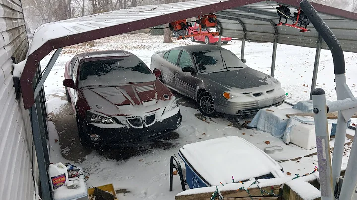 Merry Christmas from Pontiacs Garage!! We got snow...