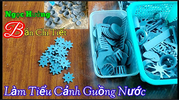 @TIEU_CANH_GUONG_NUOC bán chị tiết làm tiểu cảnh guồng nước