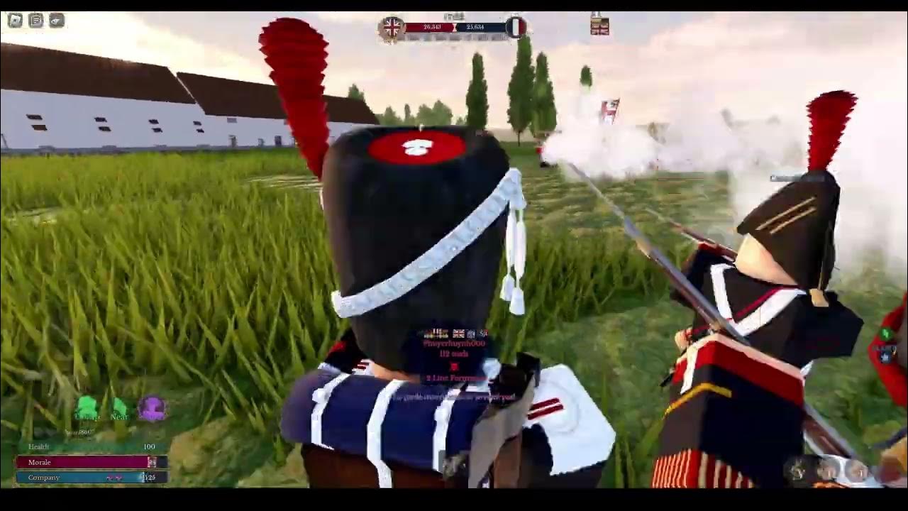 Roblox Napoleonic Wars | Garde Imperiale VS British Army (EU Battle