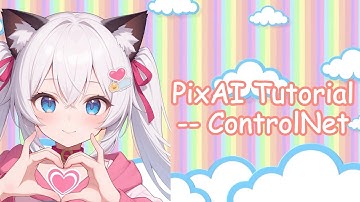 [ PixAI Tutorial ] Use ControlNet to make character images in the same pose