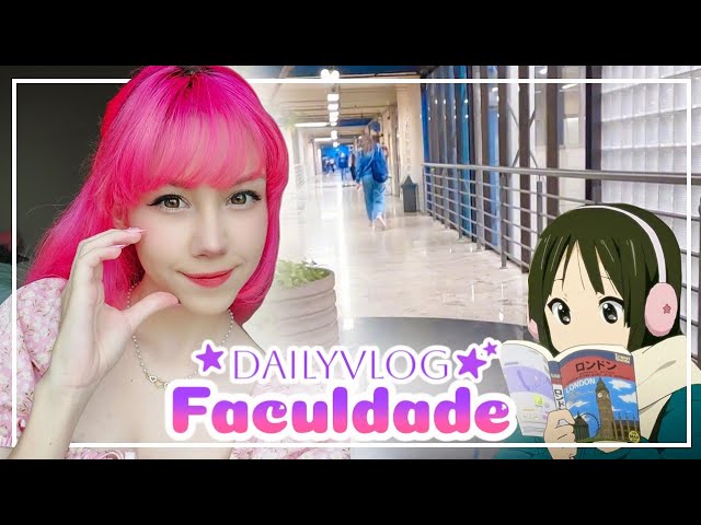 🌸DailyVlog: Um dia na faculdade comigo💖🎀🌸