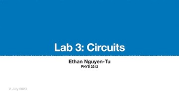 PHYS2212 | Lab 3: Circuits