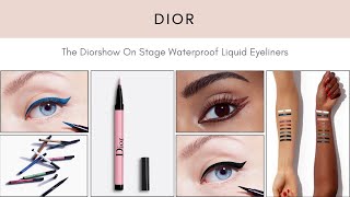 Dior The Diorshow On Stage Waterproof Liquid Eyeliners