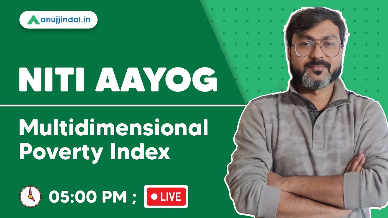 NITI Aayog - Multidimensional Poverty Index - by Manish Sir - YouTube