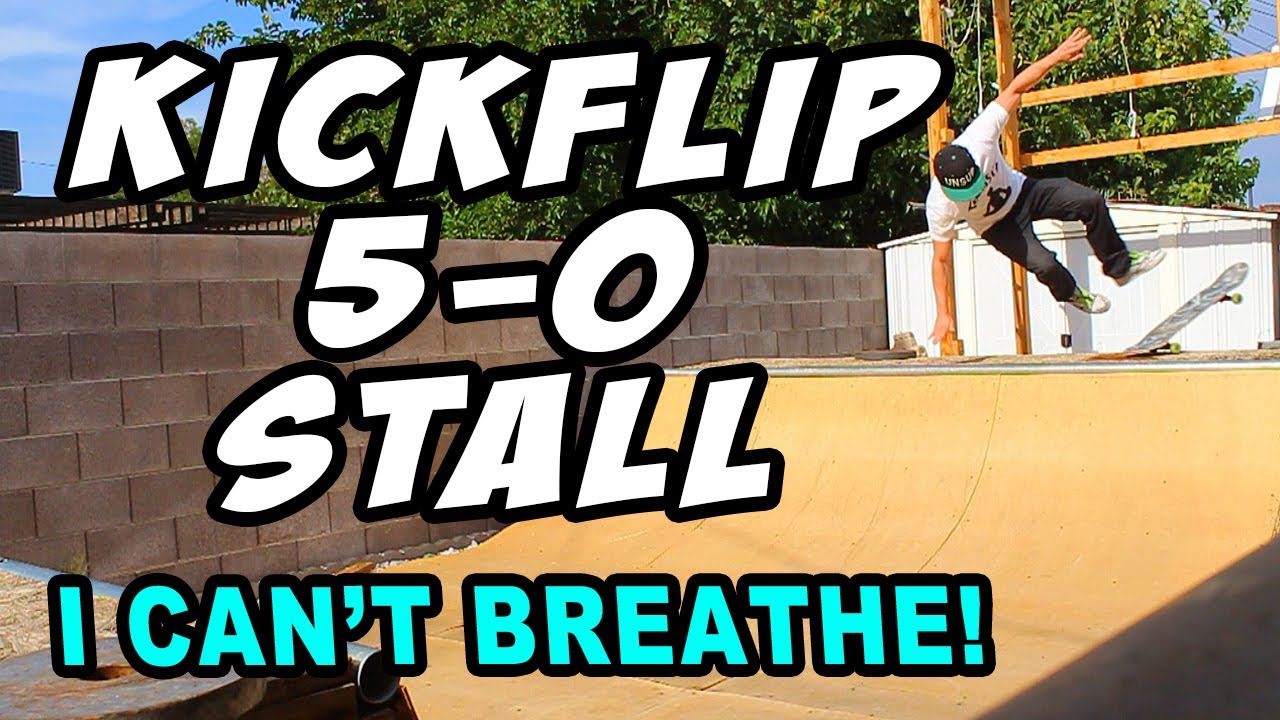 Mic'd Up: I CAN'T BREATHE! Kickflip 5-0 Stall