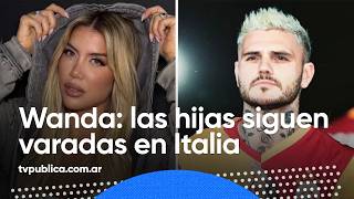 Escándalo internacional: las hijas de Wanda y Mauro - Las Mañanas con Andino
