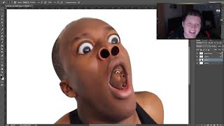 Behzinga Gives KSI A Makeover In Photoshop!