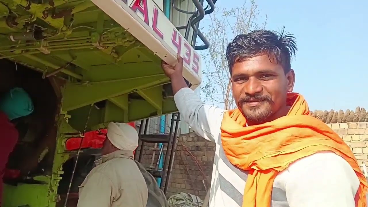 Vishal 435 combine harvester