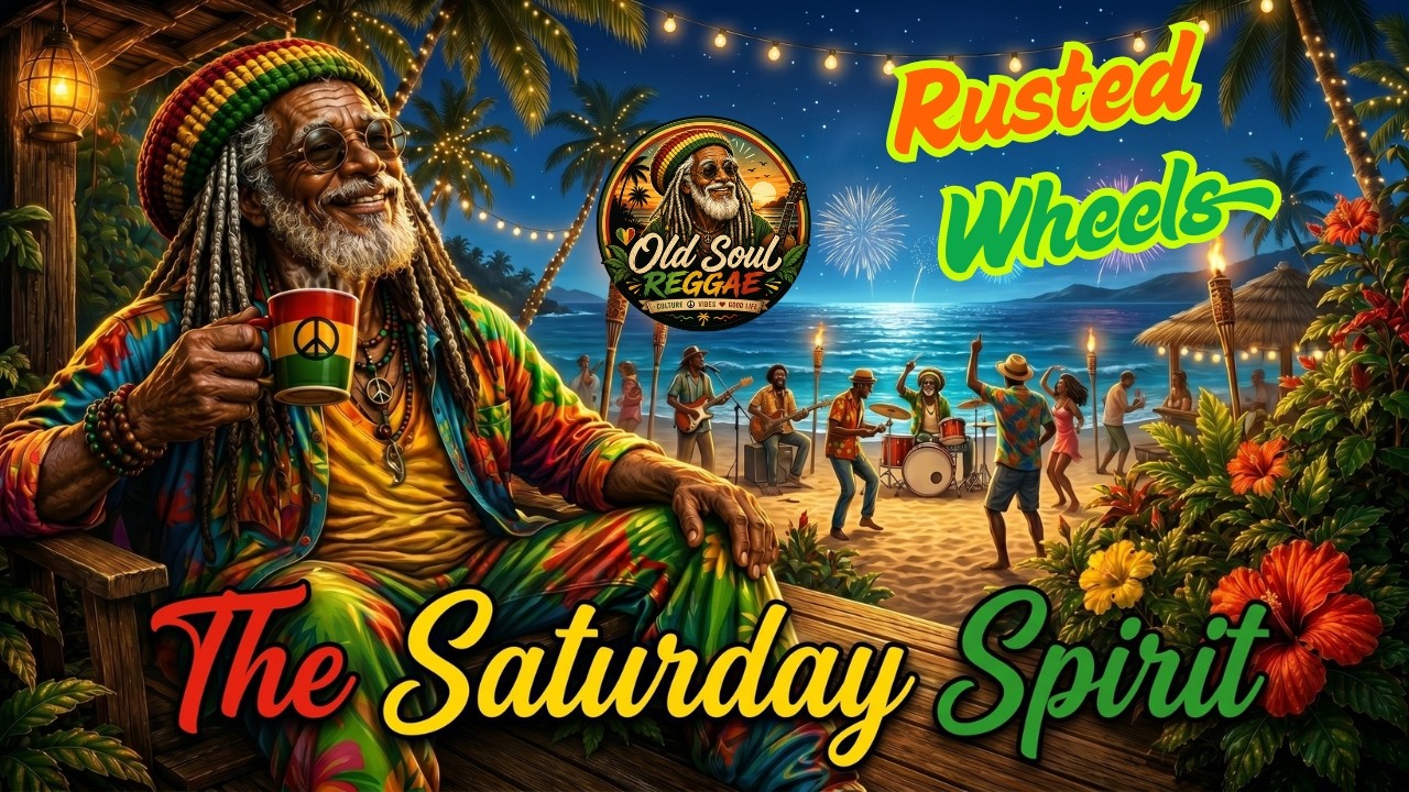 Rusted Wheels 🌴 Chill Reggae Music for Road Trips, Relaxing Drives & Peaceful Sunset Road Energy