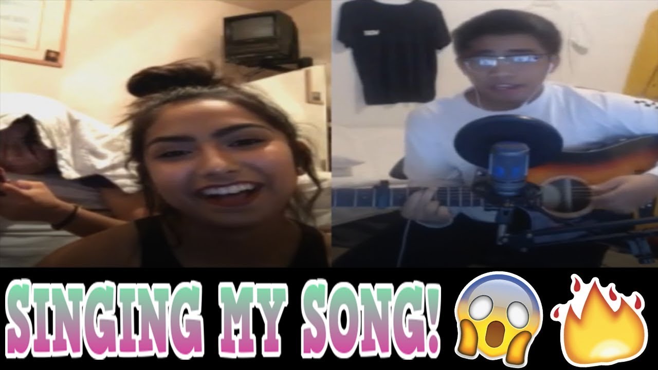 YOUNOW SINGING | SINGING MY ORIGINAL SONG! [BEST REACTIONS] [2017]