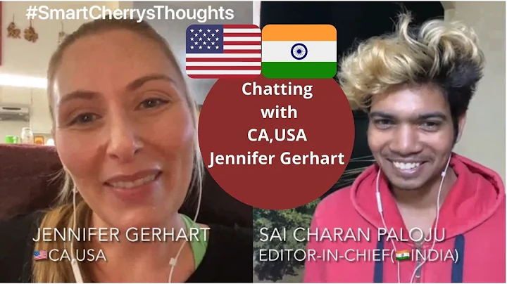 Chatting with CA,USA Jennifer Gerhart | #SmartCher...